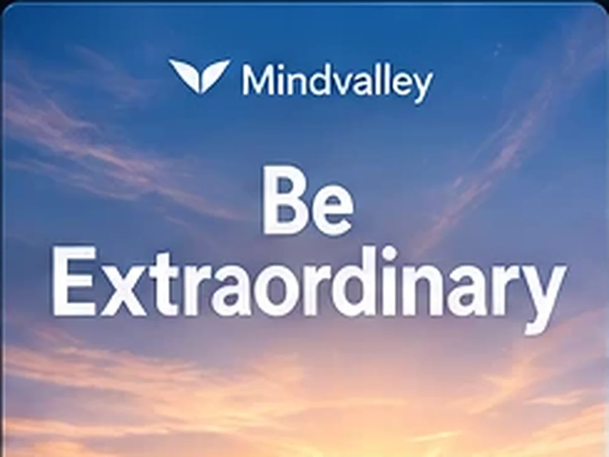 Mindvalley's Be Extraordinary program cover art