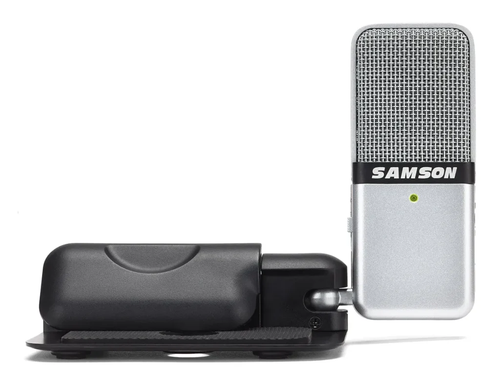 Samson Go Mic portable clip-on microphone for remote work travel