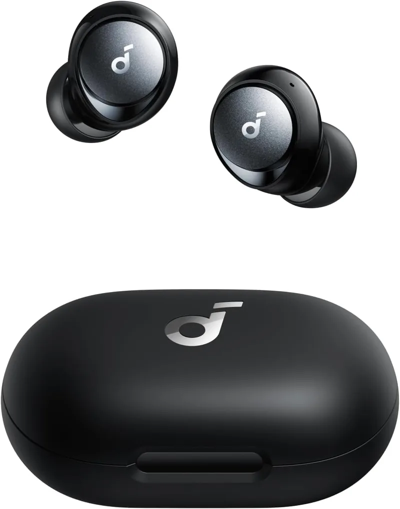 Anker Soundcore Space A40 wireless earbuds with charging case