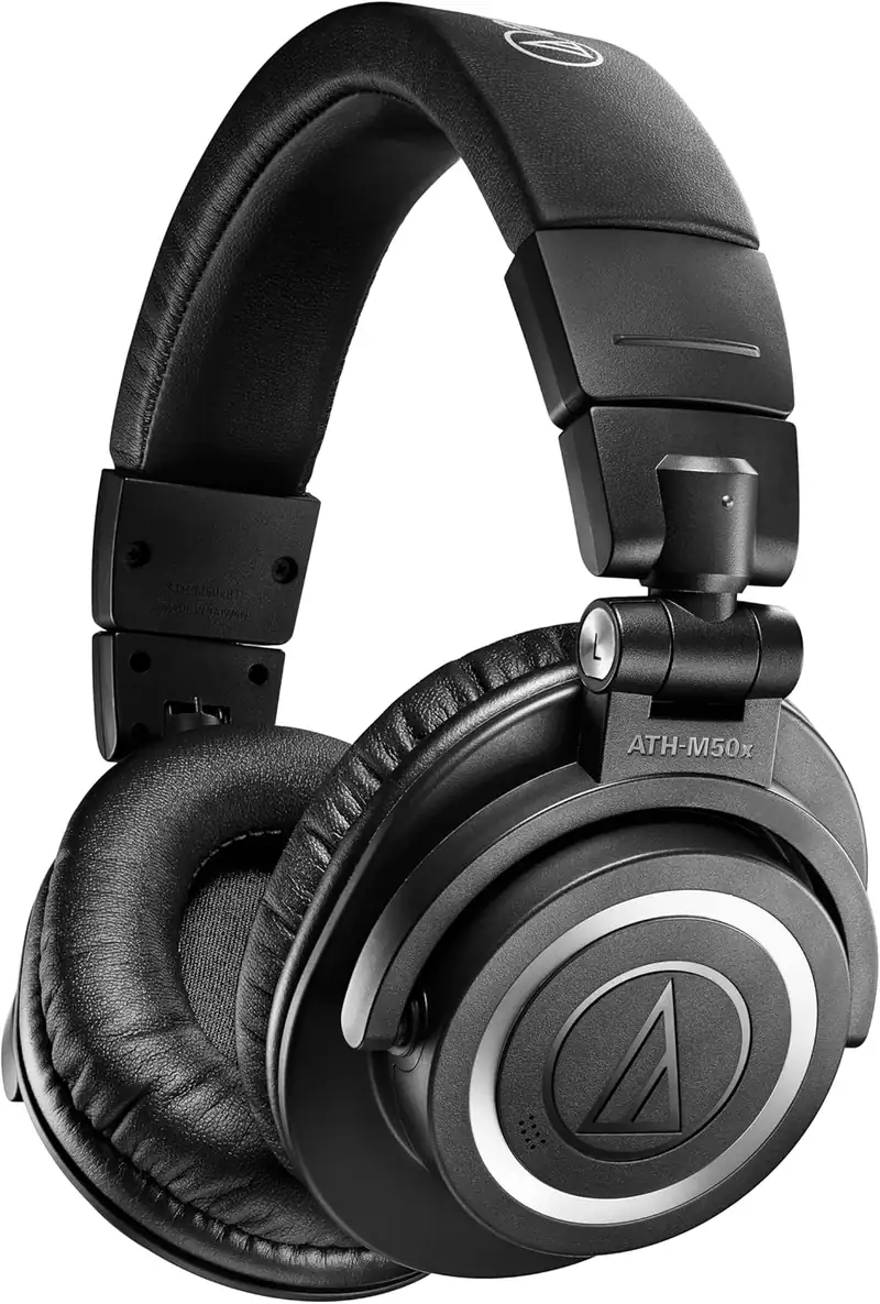 Audio-Technica ATH-M50xBT2 professional wireless headphones in black