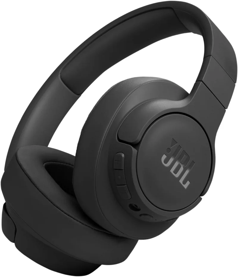 JBL Tune 770NC wireless noise-canceling headphones in black