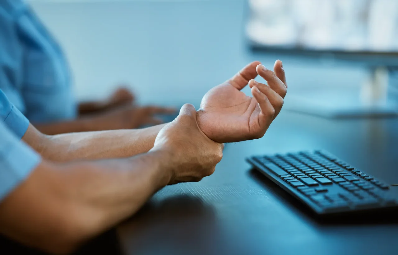 Typing keyboard pain